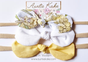 Bow Headband Set - Wattle Babies