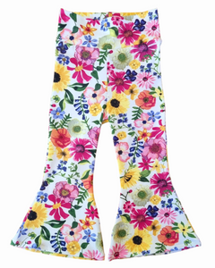 Bell Bottom Legging - Flowers