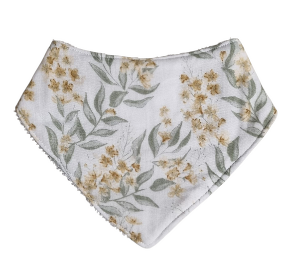 Bandana Bib  - Wattle