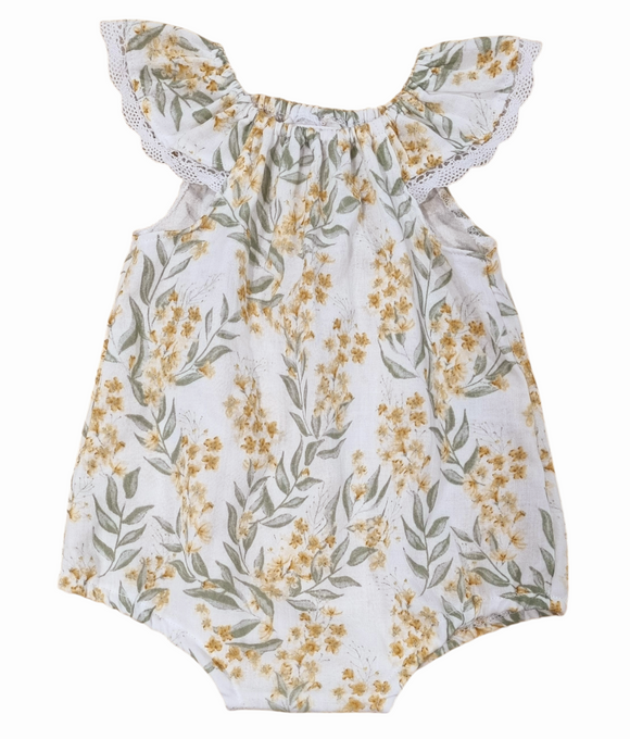 Flutter Playsuit - Wattle