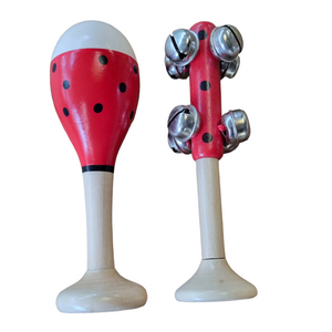 Maraca Set Ladybug - FREE