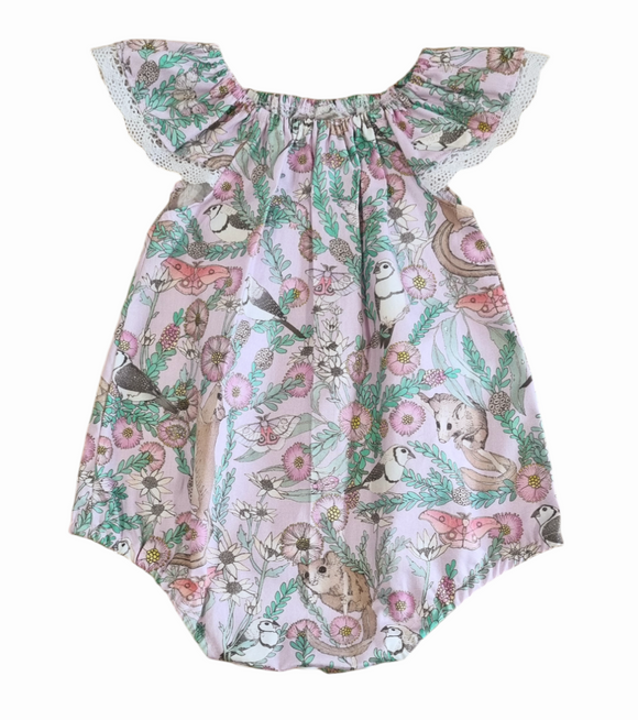 Flutter Playsuit - Feathertail Possum