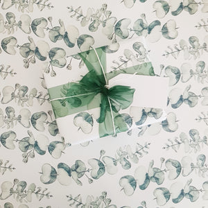 Gift Wrap - Eucalyptus