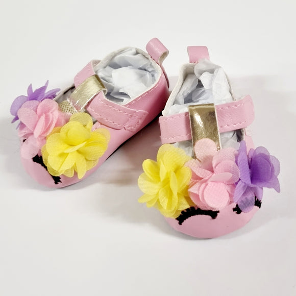 Doll Shoes - Eyelash Pink