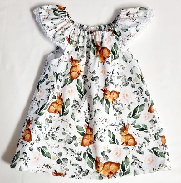 Flutter Dress - Bunnies