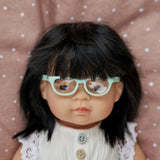 Miniland - 38cm Asian Girl with Glasses